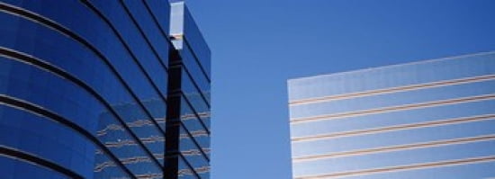 Skyscrapers in a city Midtown plaza Atlanta Fulton County Georgia USA Canvas Art - Panoramic Images (36 x 13)