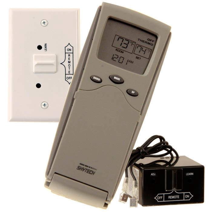 Skytech 3301 Timer/Thermostat Fireplace Remote Control - Walmart.com
