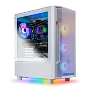 Skytech Archangel Gaming PC Desktop AMD Ryzen 5 7600X NVIDIA Geforce RTX 4070 Super 1TB Gen4 SSD 32GB RAM, AIO Liquid Cooling Windows 11