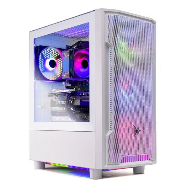 Skytech Archangel Gaming PC Desktop, AMD Ryzen 7 5700, AMD Radeon RX