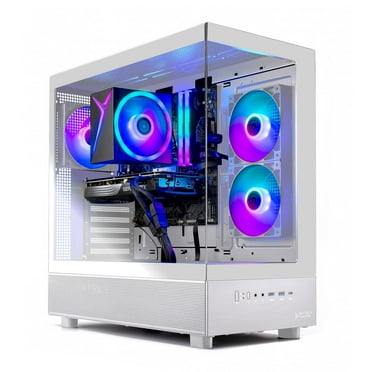 Skytech Azure Gaming PC Desktop AMD Ryzen 7 5700 INTEL ARC B580 1TB NVMe SSD 32GB DDR4 SDRAM Windows 11