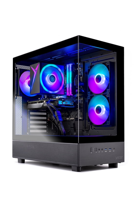 Azure 3 Gaming PC, Intel i5 14400F 2.5GHz, NVIDIA RTX 5060 Ti 16GB, 1TB NVMe SSD, 16GB DDR5 RAM 6000, 650W GOLD PSU, Wi-Fi, Win 11, Desktop