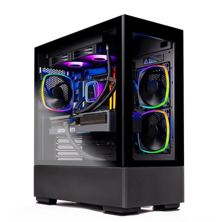 Skytech Azure Gaming PC Desktop INTEL Core i7 12700F NVIDIA Geforce RTX 4070 1TB SSD 16GB RAM, AIO Liquid Cooling Windows 11