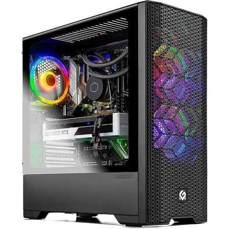Skytech Blaze 3.0 Gaming PC Desktop AMD Ryzen 7 5800X 3.8 GHz, RTX 3080, 1TB NVME SSD, 16G DDR4 3200, 850W GOLD PSU, 240mm AIO, AC Wi-Fi, Windows 10 Home 64-bit
