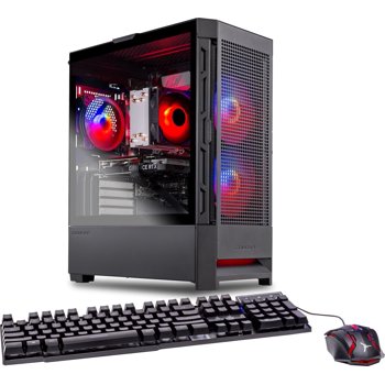 Skytech Blaze4 Mini Gaming PC Desktop, AMD Ryzen 5 7600X, AMD Radeon RX 7600XT, 1TB SSD, 16GB RAM, Windows 11