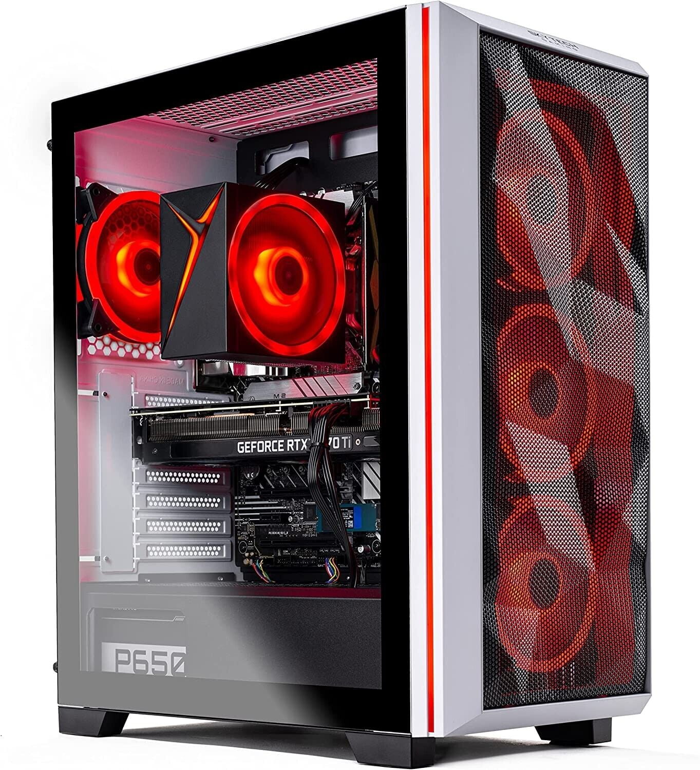 Skytech Chronos Gaming PC Desktop AMD Ryzen 7 5700X 3.4 GHz, NVIDIA