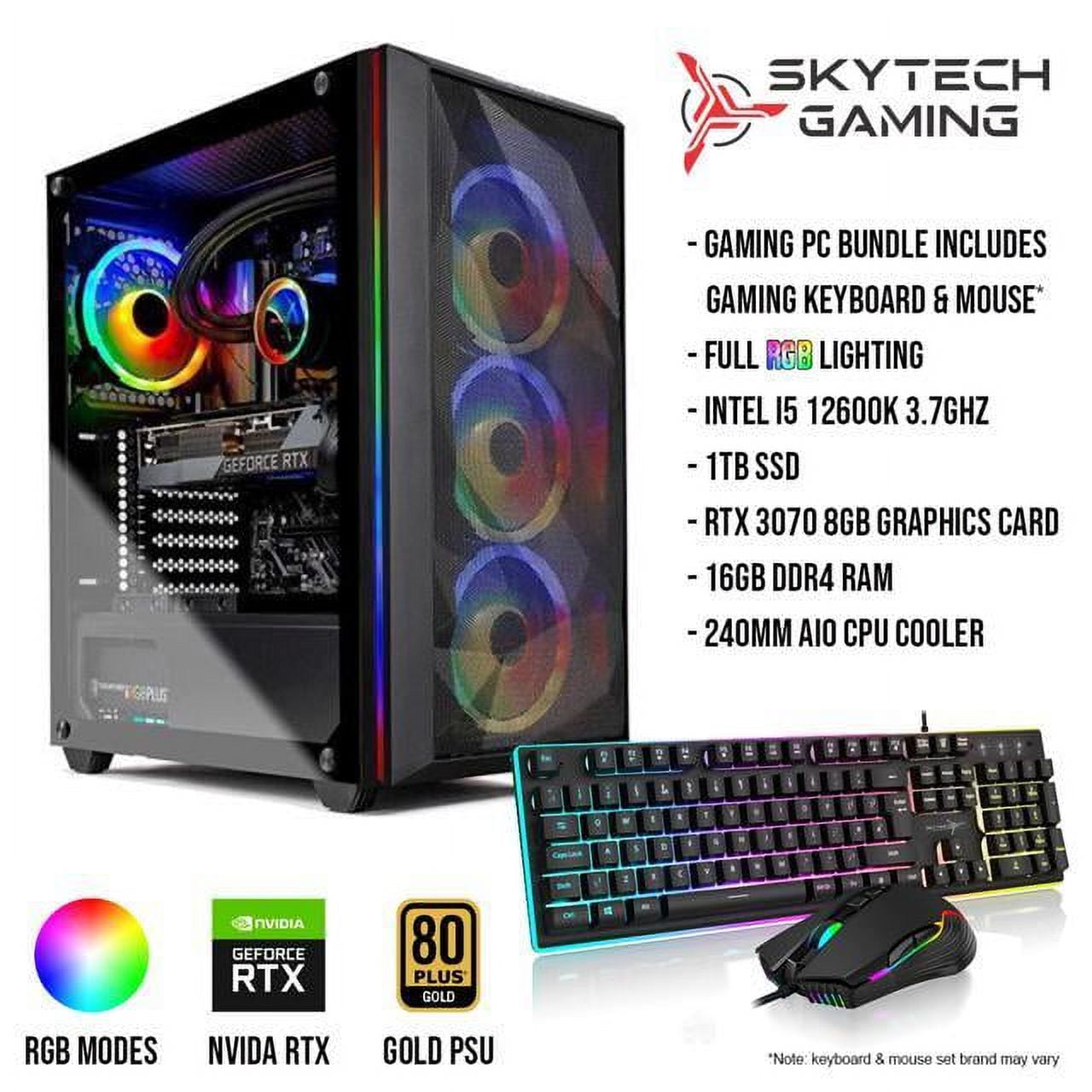 Skytech Chronos Gaming PC: i5 12600K, RTX 3070, 1TB Kenya Ubuy