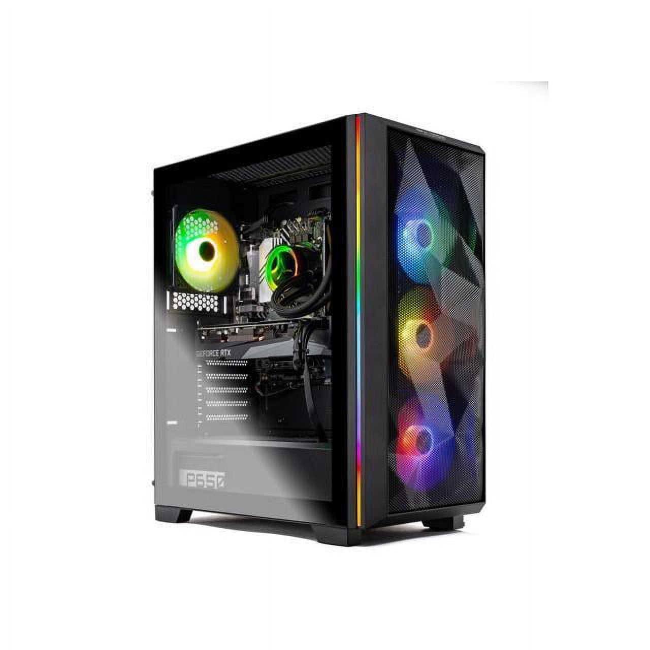 Skytech Gaming PC Desktop – Intel Core i7 12700F 2.1 GHz, NVIDIA RTX 4070  Ti, 1TB NVME SSD, 16GB DDR4 RAM 3200, 750W Gold PSU, 360mm AIO, 11AC Wi-Fi