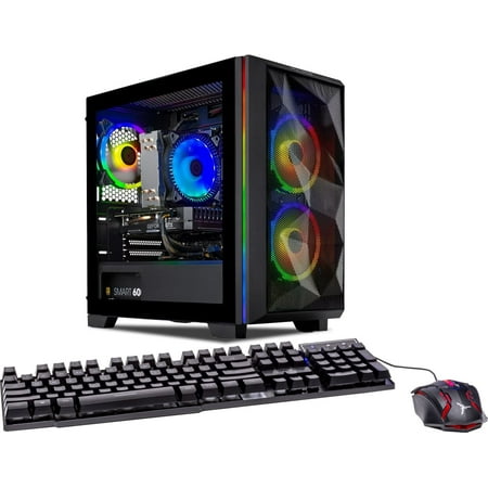 Skytech Chronos Mini Gaming PC Desktop, Intel i5 12400F, RTX 3050, 1TB SSD, 16GB RAM, Windows 11