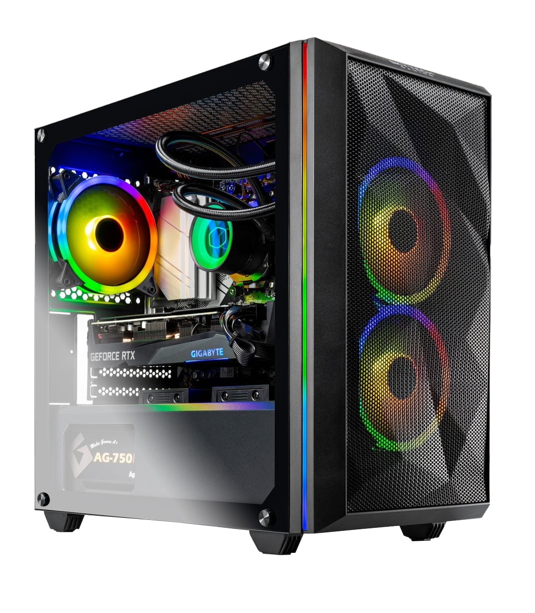 Skytech Chronos Mini Gaming PC Desktop, Intel i7 11700F, NVIDIA Geforce