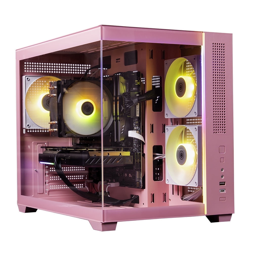 Skytech Gaming Aurora Gaming PC, AMD Ryzen 7 7700 3.8GHz, NVIDIA RTX 5060, 1TB NVMe SSD, 16GB DDR5 RAM 6000, 650W GOLD PSU, WI-FI 5, Windows 11, Desktop