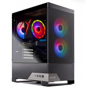 Skytech Gaming Nebula 2 Desktop PC, Ryzen 7 9700X, AMD RX 9060XT 16GB, 1TB NVMe SSD, 32GB DDR5 RAM, 650W GOLD PSU, 240mm ARGB AIO, Win 11