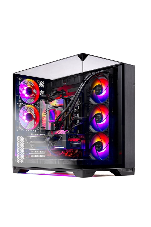 O11 Vision Gaming PC, AMD Ryzen 7 7700X 4.5GHz, AMD RX 9070XT 16GB VRAM, 1TB Gen4 NVMe SSD, 32GB DDR5 RAM 6000, 850W GOLD ATX 3 PSU, 360 ARGB AIO , WI-FI 5, Windows 11, Desktop