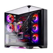 Skytech Gaming O11 Vision Gaming PC, AMD Ryzen 7 7700X 4.5GHz, AMD RX 9070XT 16GB VRAM, 1TB Gen4 NVMe SSD, 32GB DDR5 RAM 6000, 850W GOLD ATX 3 PSU, 360 ARGB AIO , WI-FI 5, Windows 11, Desktop