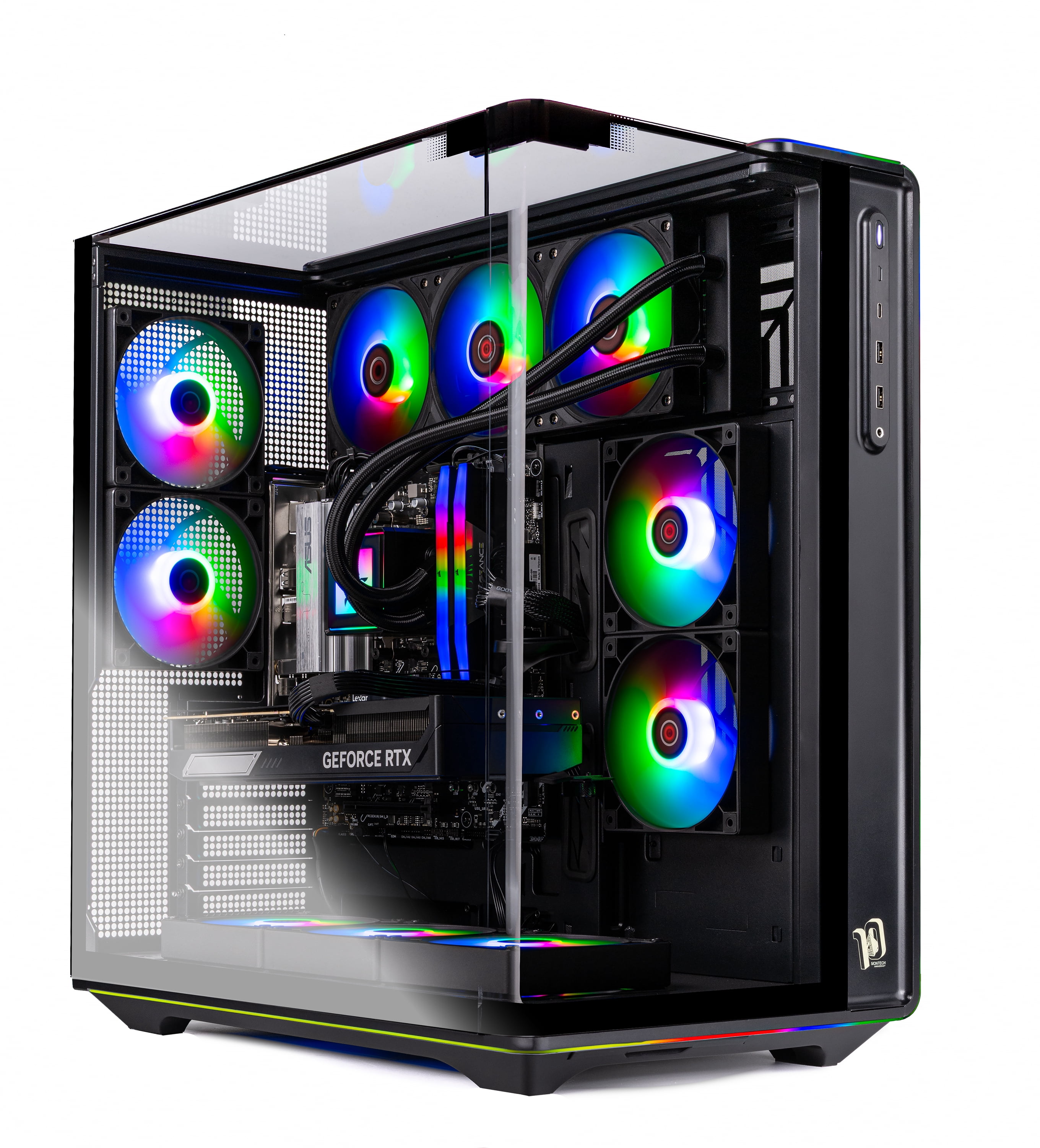 Skytech Gaming Prism 5 Gaming PC, AMD Ryzen 7 9800X3D 4.7GHz, NVIDIA ...