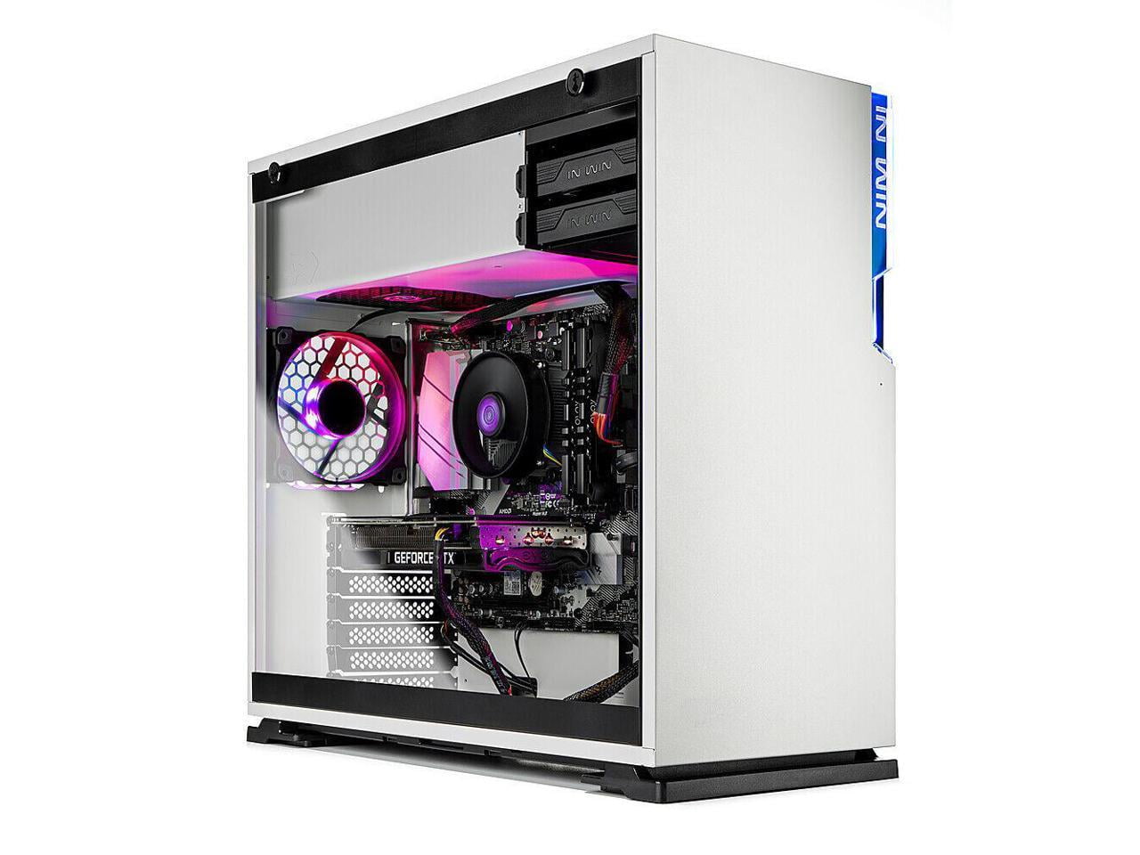 Open Box Skytech Gaming - Shiva Gaming PC Desktop AMD Ryzen 5 5600X 16GB Memory NVIDIA GeForce RTX 3070 8G 1TB NVMe - White PC Computer