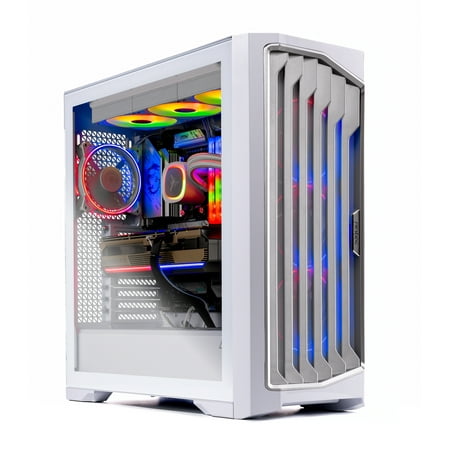 Skytech Legacy Gaming PC Desktop AMD Ryzen 9 9950X3D NVIDIA GeForce RTX 5090 4TB Gen4 NVMe SSD 64GB DDR5 RAM, AIO Liquid Cooling Windows 11