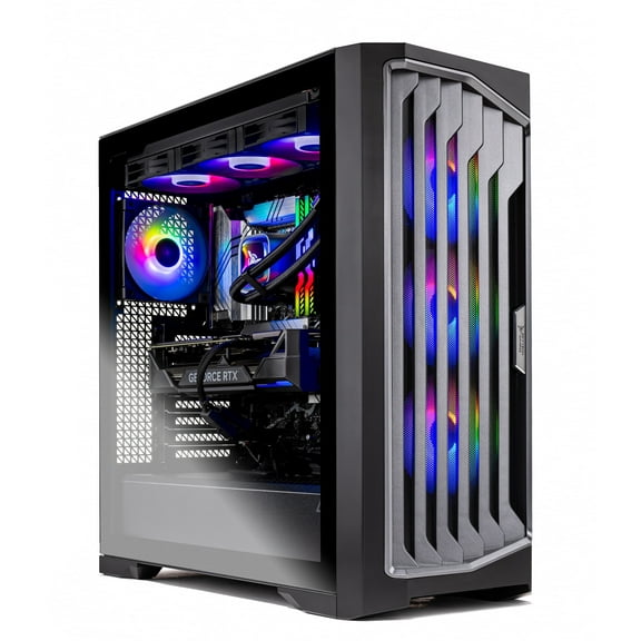 Skytech Legacy Gaming PC Desktop AMD Ryzen 9 9950X3D NVIDIA GeForce RTX 5090 4TB Gen4 NVMe SSD 64GB DDR5 RAM, AIO Liquid Cooling Windows 11