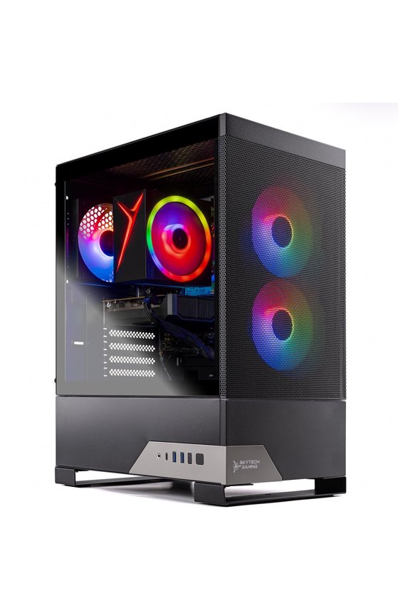 Skytech Nebula Gaming PC Desktop Intel Core i5 14400F NVIDIA GeForce RTX 5050 1TB NVMe SSD 16GB DDR5 RAM Windows 11