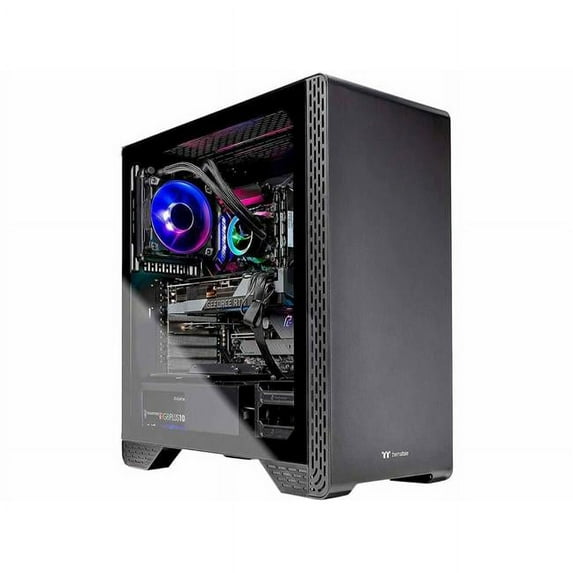 Skytech ST-SIEGE3.0-0230-R2 Siege 3.0 Intel Core i7 10th Gen 10700K 3.80GHz 16GB DDR4 1TB NVMe SSD NVIDIA GeForce RTX 3080 Windows 10 Home 64-Bit Gaming Desktop, Black