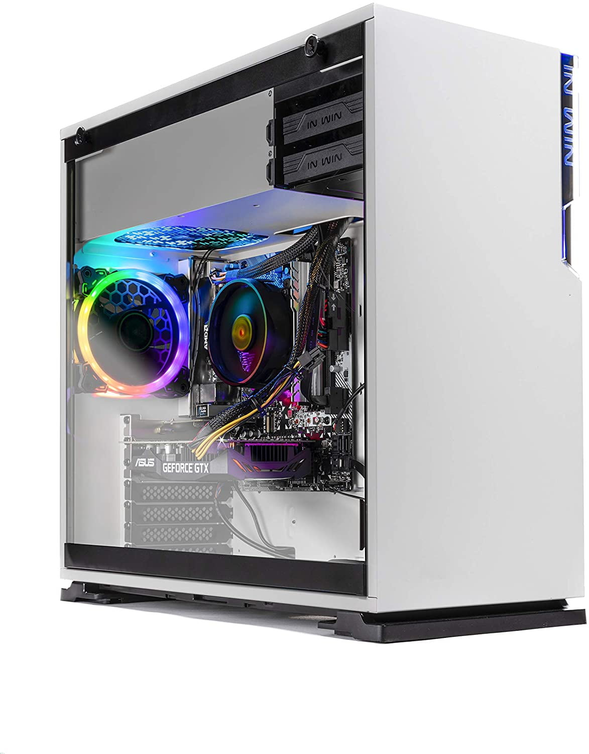 Allround Game PC RGB - Ryzen 5 - RTX 2060 - 500 GB NVMe SSD - Windows Pro (  PC de