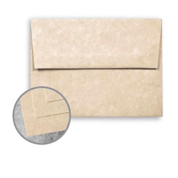 Skytone Brown Envelopes - A7 (5 1/4 x 7 1/4) 60 lb Text Vellum 1000 per Carton