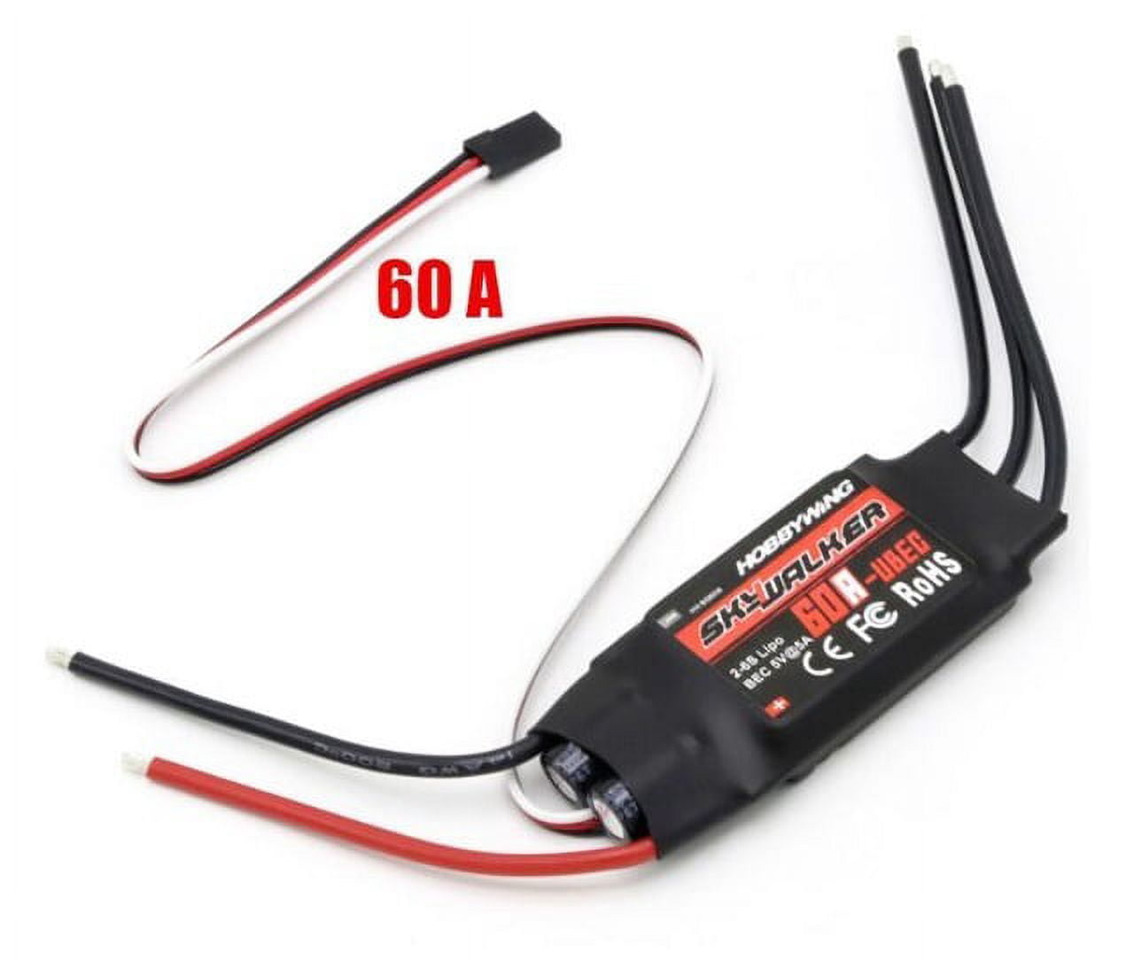 DaMohony 20A 30A 40A 50A 60A 80A Brushless Speed Controller ESC BEC for