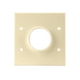 thumbnail image 1 of Skywalker Dual-Gang Wall Plate with 1-3/4" Opening for Routing Bulk Cable (Ivory), 1 of 5