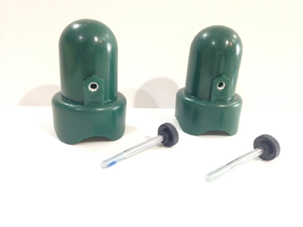 Skywalker Large Trampoline Enclosure Pole Caps, 2Pack, Green