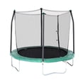 thumbnail image 1 of Skywalker Trampolines 8ft Round Trampoline with Safety Enclosure Net, Bule - Outdoor Bounce Mat for Kids & Adults, 1 of 9