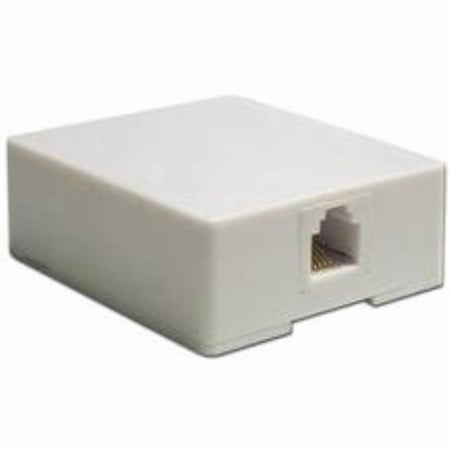 Skywalker SKY20862W RJ11 4-Wire Phone Jack, White