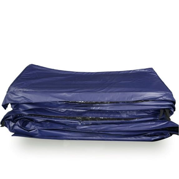 Skywalker Sports, 15 FT Round Navy Spring Pad, Trampoline Pads, 15 FT, Round, Navy, UV-Resistant PVC