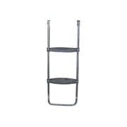 Skywalker Sports 2-Rung Wide-Step Trampoline Ladder - Fits Rails up to 4", Textured Steps, Weather-Resistant Steel