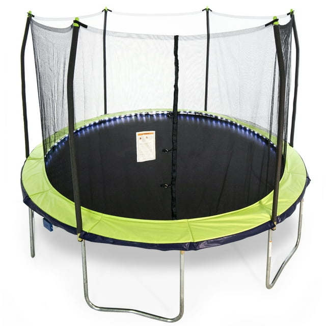 Skywalker Trampolines 12-Foot Trampoline, with Lighted Spring Pad ...