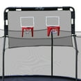 thumbnail image 1 of Skywalker Trampolines 12' Double Basketball Hoop Accessory - Includes 2 Foam Basketballs, Trampoline Add-On Game, 1 of 11