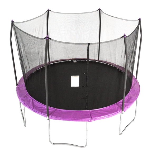 Skywalker Trampolines 12' Trampoline, with Safety Enclosure, Purple