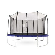 Skywalker Trampolines 14ft Square Trampoline with Enclosure – Blue