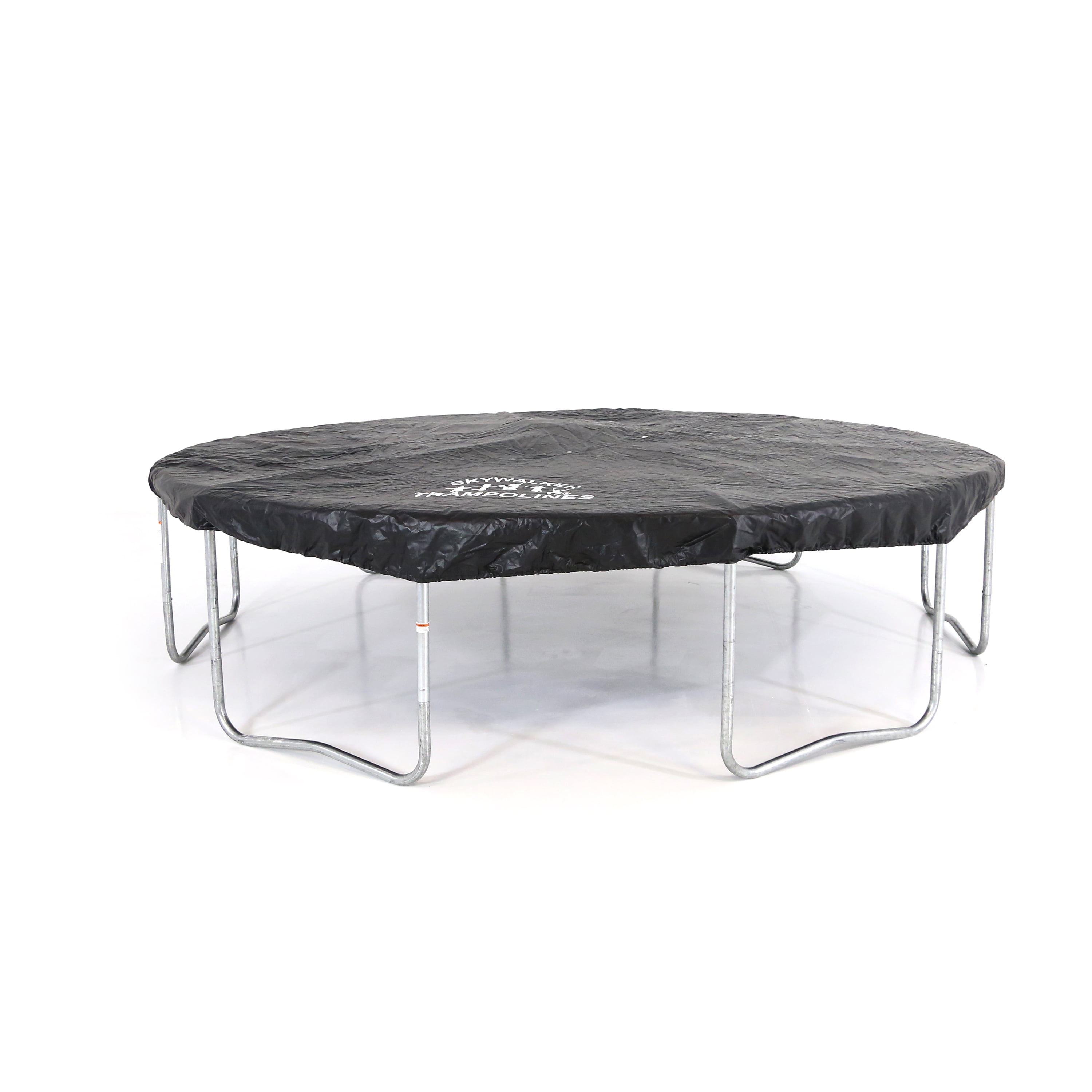 Black Vinyl-Coated Round Trampoline Weather Cover, 12 ft