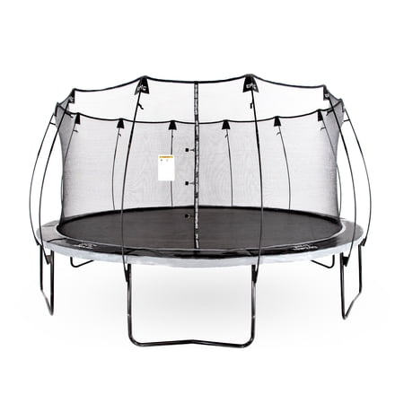 Skywalker Trampolines Epic Series 16ft Round Trampoline with Dual Black and Gray Springpad