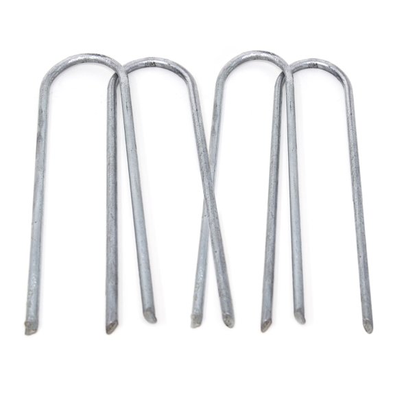 Skywalker Trampolines 4-Pack Heavy Duty Wind Stakes - Galvanized Steel Ground Anchors, Fits Trampoline Legs up to 2" Diameter, for Storm & Wind Stabilization