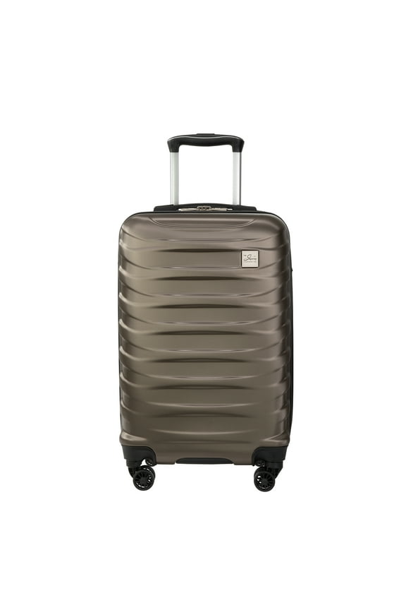 Luggage Camano Hardshell 20" Expandable Carry on Hardside Luggage with Spinner Wheels, Bronze