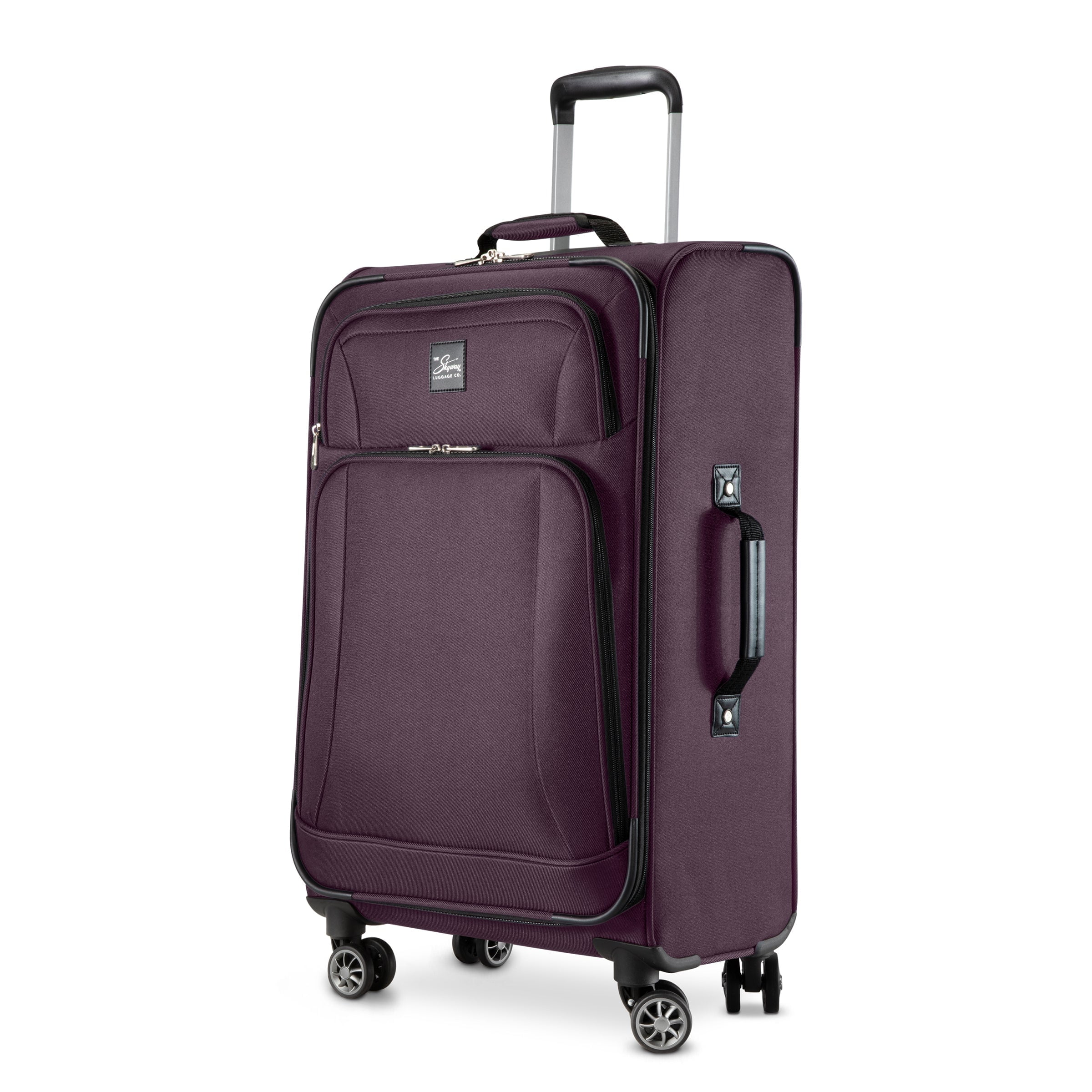 Skyway Luggage Epic Softside 24" 8 Wheel Medium Check-In Spinner, Adult