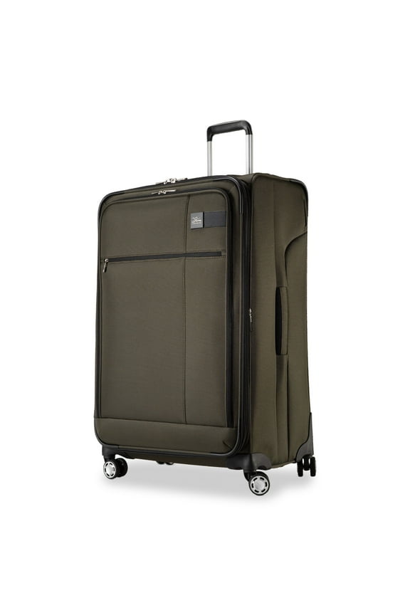 Luggage Sigma 7.0 24" Softside 8-Wheel Medium Check-in, Spinner, Adult, Pine Green
