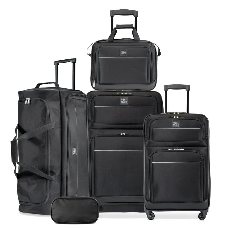 Skyway Luggage Tideland Softside 5-Piece Travel Luggage Set with