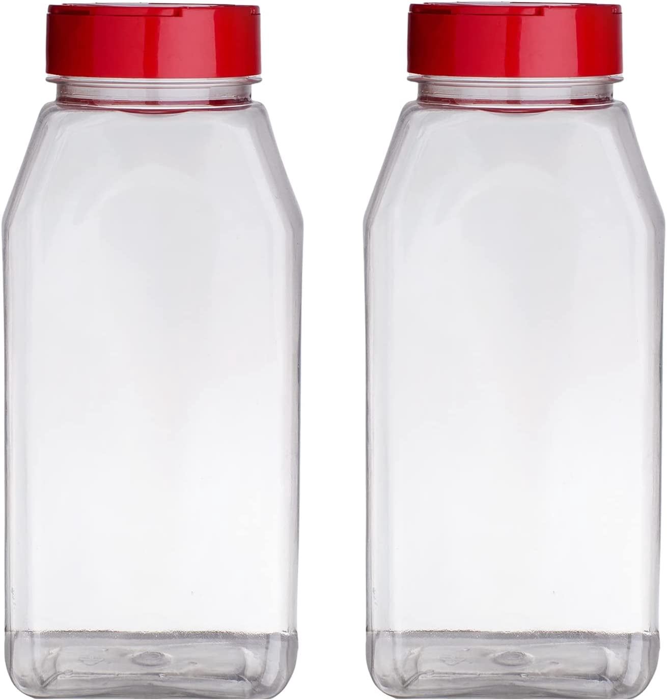 Skyway Supreme Large 32 OZ Plastic Spice Bottles Containers - Flap Cap ...