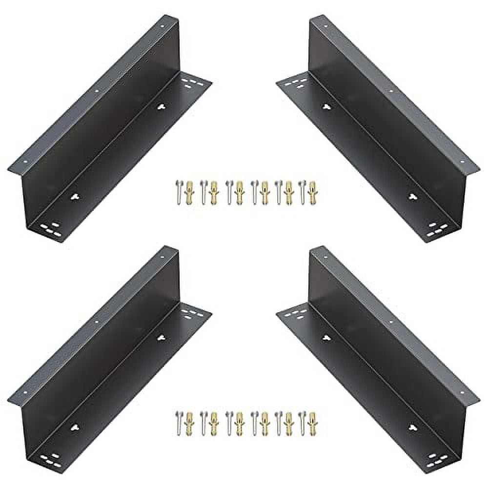 Skywin 2 Pack Cash Drawer Under Counter Mounting Brackets Heavy Duty Steel Mounting Brackets