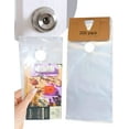 Skywin 200 Plastic Door Hanger Bags 6 x 19 inches Clear Door Hanger