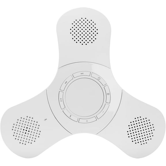 Skywin Bluetooth Conference Speaker with Microphone - Wireless Conference Call USB Speakerphone for Mobile Phone and Computer, High Sensitive Omnidirectional 360 with Noise Canceling (White)