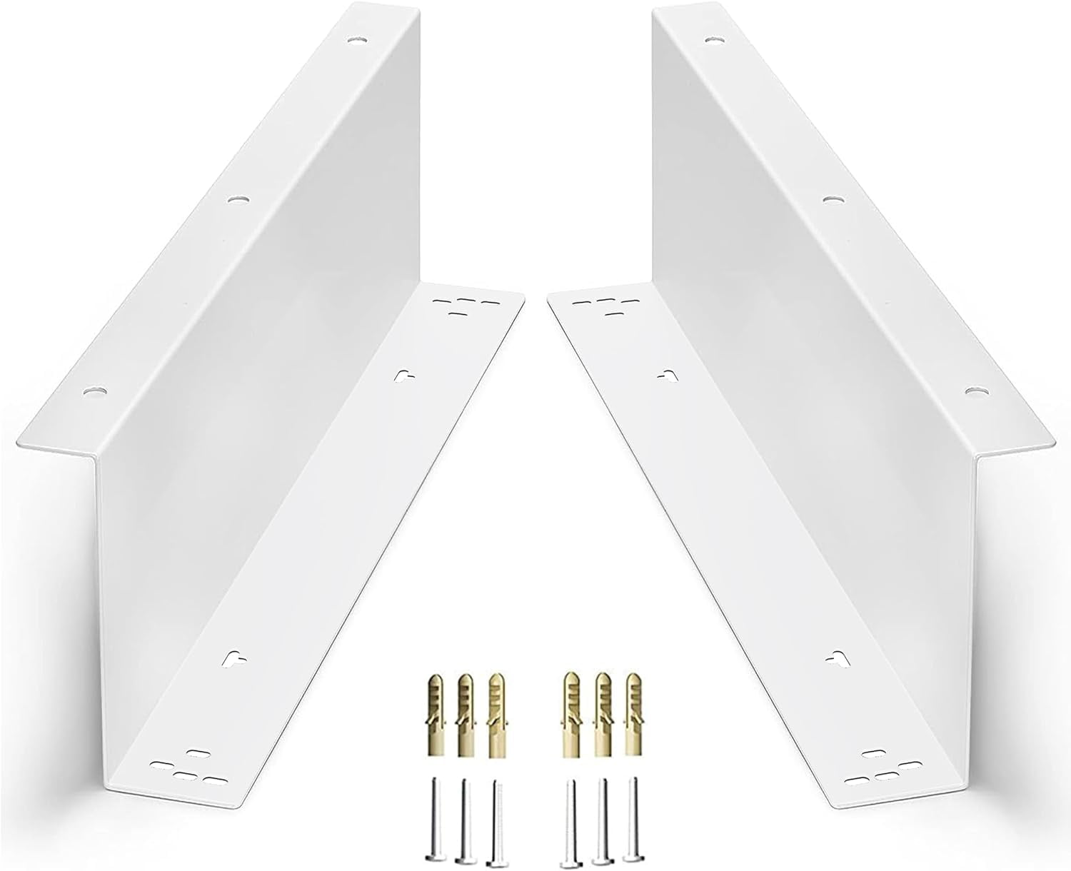 Skywin Cash Drawer Under Counter Mounting Brackets White Heavy Duty