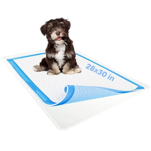 Skywin Dog Pad Holder Tray for 28 x 30 Inches Training Pads (White) - Easy to Clean and Store Perfect for Dog Potty Tray – Silicon Wee Wee Pad Holder, No Spill Pee Pad Holder for Dogs